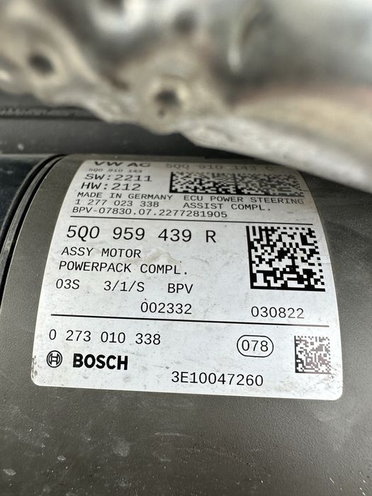 Casetă direcție VW Tiguan / Audi Q3 : 5QB423050BA