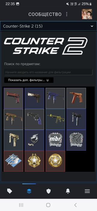 Steam (стим) аккаунт прайм cs2