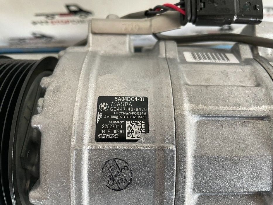 compresor ac bmw b47 3.0 x7 x5 x6 530 430 730 2016 2017 2018 2019 2020 2021 20224471409470 447140-9470 / ge4471409470 ge447140-9470 5a04dc4-01 5a04dc4