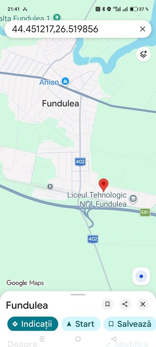 Apartament 3 camere Institut Fundulea