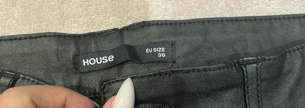 Черен дамски панталон