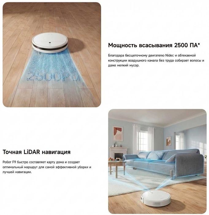 Пылесос DREAME F9 White (RVS5-WH0)