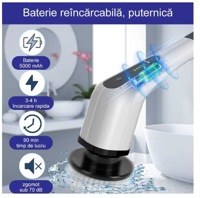 Mop 7 in 1 curatare perie electrica