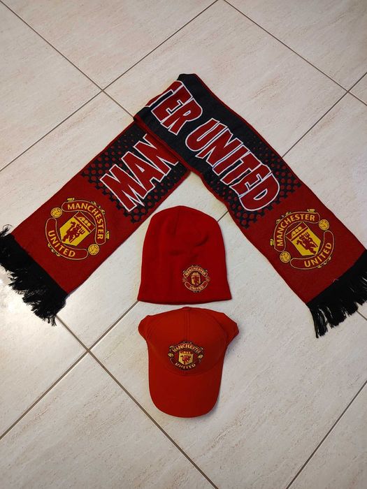 Шапка + Шал Ливърпул  САЛАХ 2022 Зима + Детски Комплекти