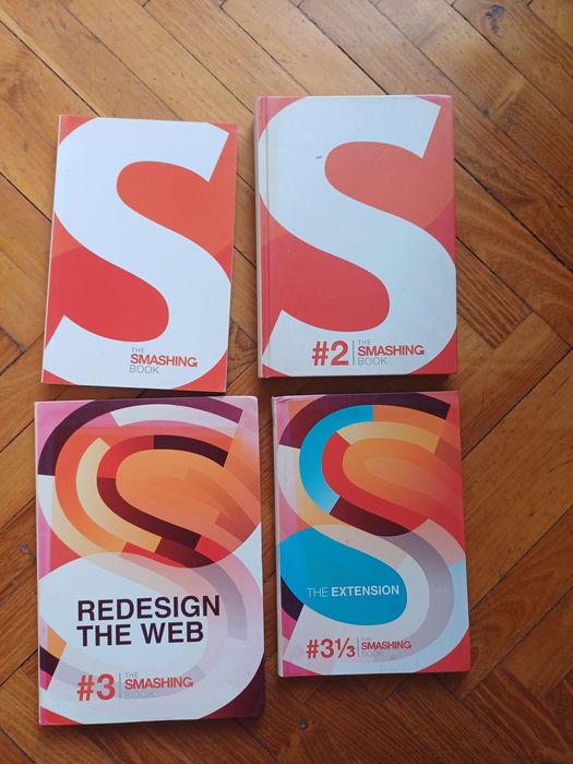 4 cărți de web design The Smashing book collection