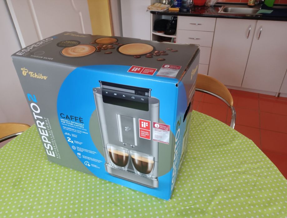 Espresso Automat cu cafea boabe Mașina de cafea Esperto 2 Tchibo
