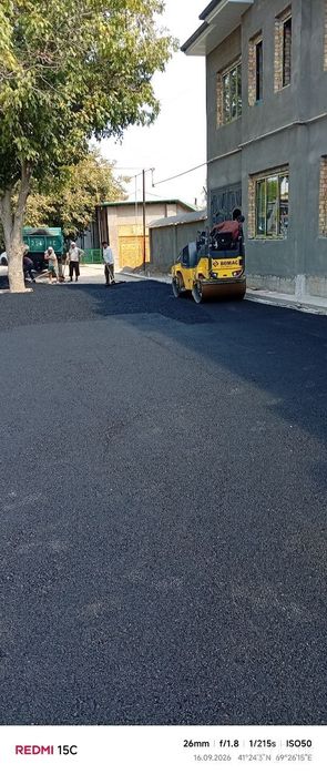 Sifatli asfalt yotqizish xizmati