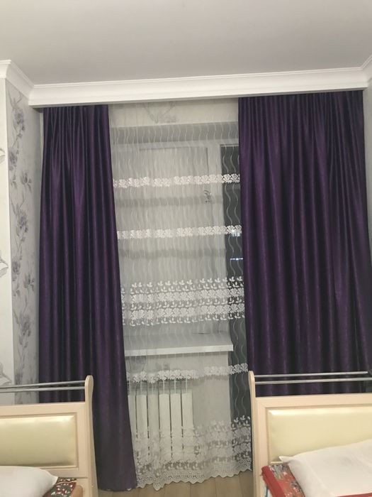 Тюль и занавеска