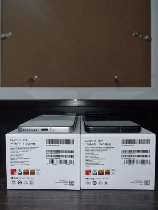 Две xiaomi 15 china version