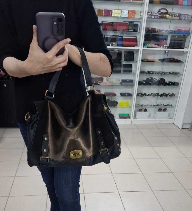 Сумка из натуральной кожи