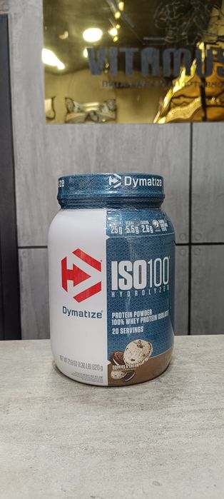 Dymatize ISO 100 hydrolyzed 620 gr 20 servings