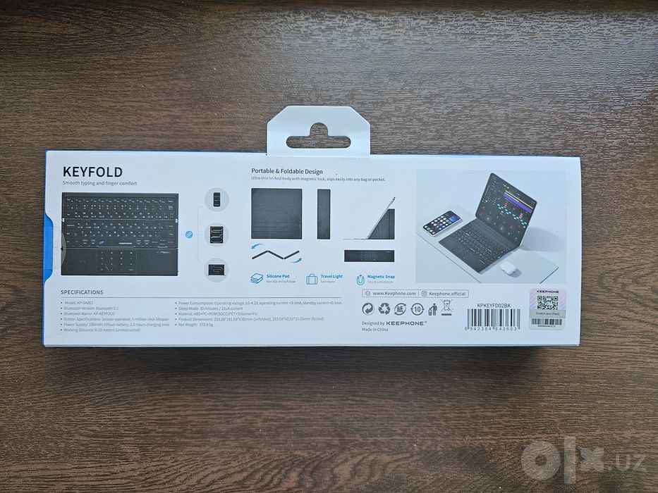 Simsiz klaviatura KEYFOLD
