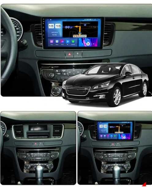 9-инчова мултимедия за Peugeot 508 (2010–2018) + подарък камера