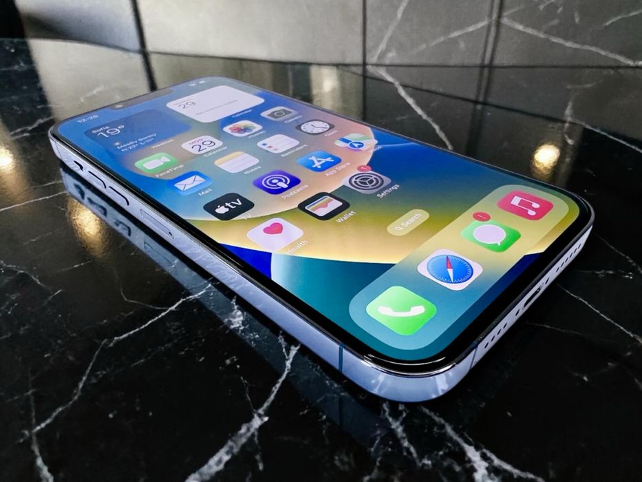 Apple iPhone 13 Pro Max 1TB Sierra Blue 90% Батерия! Гаранция!