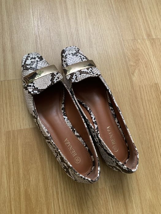 Balerini piele Benaza 36