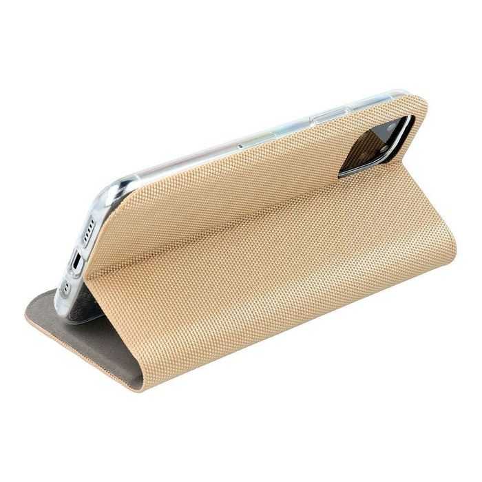 Елегантен тефтер sensitive за samsung a55 5g, златист