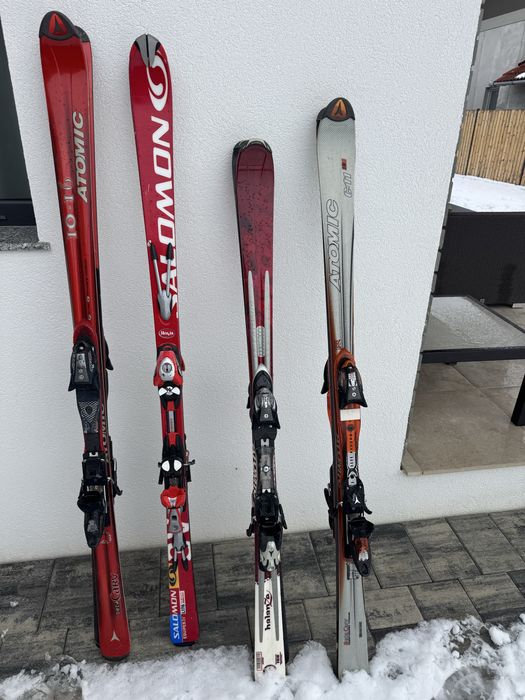 4 perechi de skiuri-Ski Atomic/Salomon