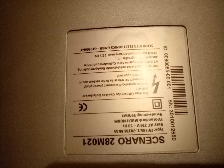 Телевизор немски,,Шнайдер" и декодер