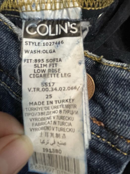 Blugi casual Colins dama marimea 25