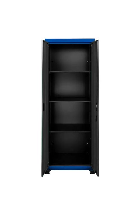 Комплект работна маса, шкафове и сервизни колички – метални HAWEK