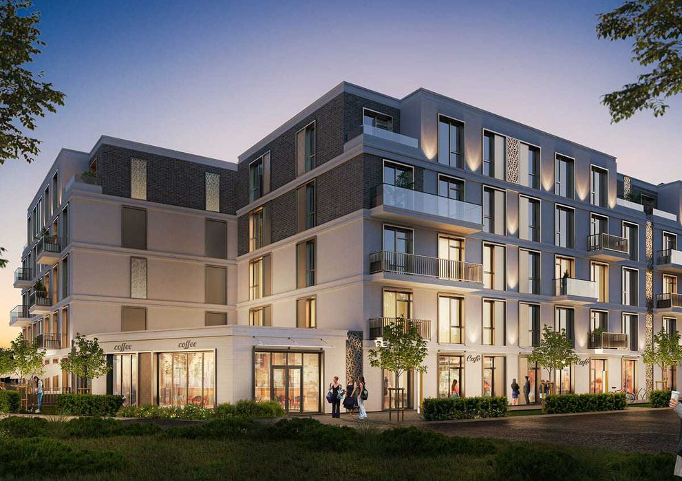 Премиальный жилой комплекс с собственной набережной  евро 2-ком. (J)