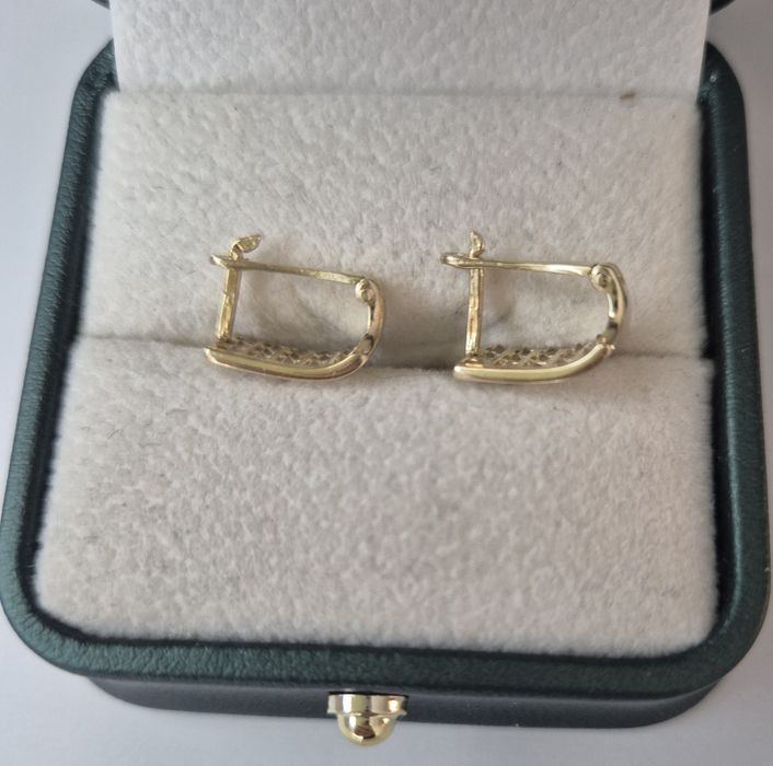 Cercei din aur 14k
