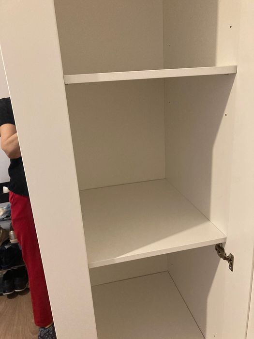 Белый шкаф-гардероб IKEA