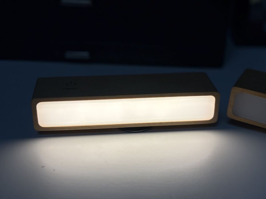 Aplica LED perete wireless 2 buc dimabila touch USB