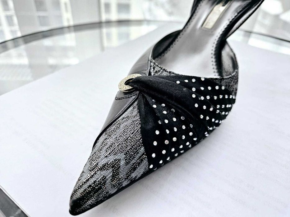 Шикарные вечерние туфли Marina Fabiani одевала 1раз