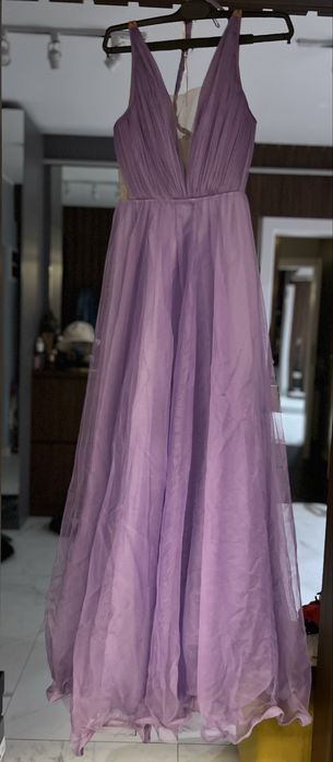 Rochie Ana Radu marime s - culoare mov pal