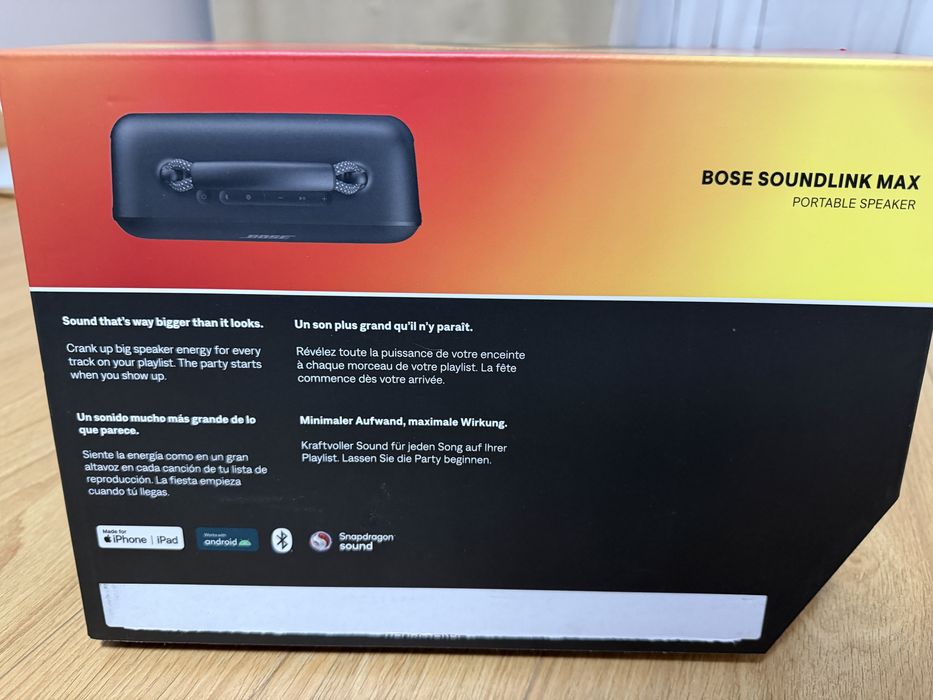 Bluetooth колонка Bose Soundlink Max.