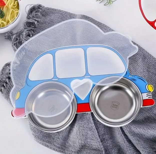 Детская посуда с мультяшным дизайном