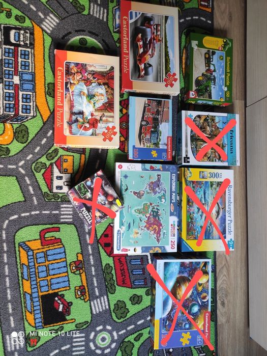 Детски пъзели отлично състояние