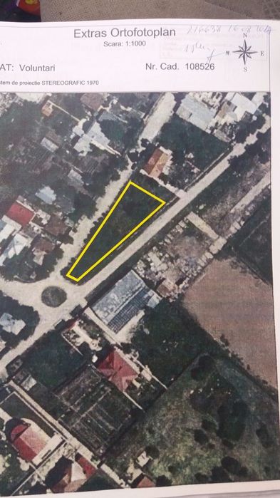 Teren intravilan Voluntari, ideal vila/casa, str. Aurel Vlaicu