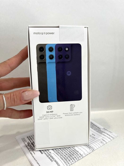 Motorola g17 Power, 256GB/8GB RAM, Blue, NOU/Sigilat!