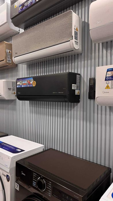 NEW! Кондиционер Naomi PRO 12 Midea + SMART EYE +INVERTER QUATTRO +ХИТ