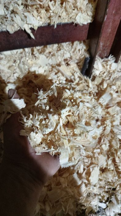 Опилки и крупная стружка