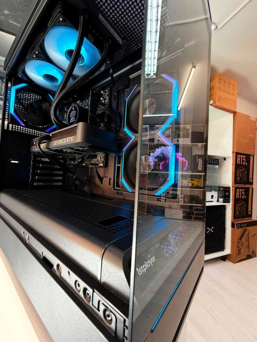 PC I5 14400F/B760M-E/RTX 5060Ti/32GB/240 AIO/Sursa 650W /Garantie/TVA!