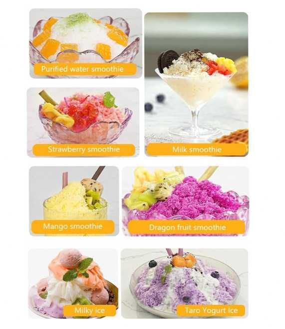 Електрическа стъргалка за лед и замразена храна Snowflake