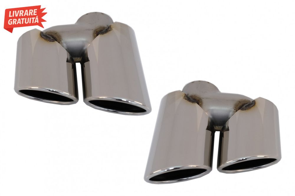 Ornamente tobe Audi Q5 8R (11.2008-2016) SQ5 Design Crom