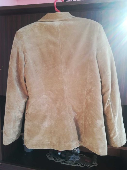 изгодно!лот блейзер и дълга пола в пясъчно бежово