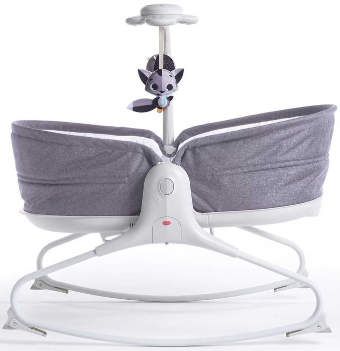 Шезлонг 3in1 Tiny Love Rocker Napper, Сив/Бял