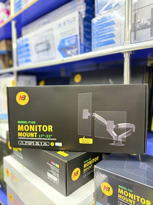 Кронштейн для монитора от 17 до 30 + ноутбука  от 13 до 17