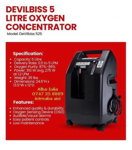 vand sau inchiriez aparat concentrator oxigen
