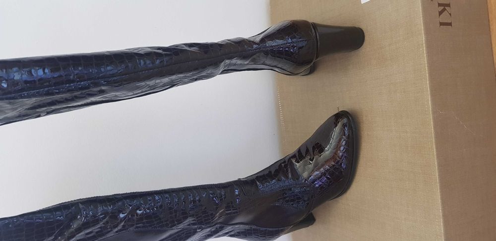 Cizme dama din piele