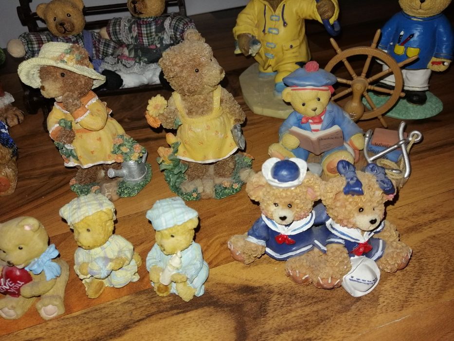 Set Figurine Ursuleți PVC Rasina, Linea Cherished Teddies BeanBears