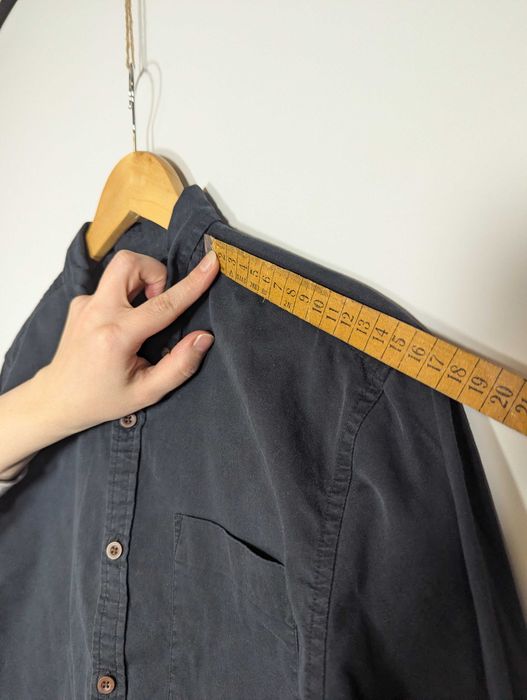 Cămașă River Island, M, neagra, bumbac 100%, stil casual-elegant