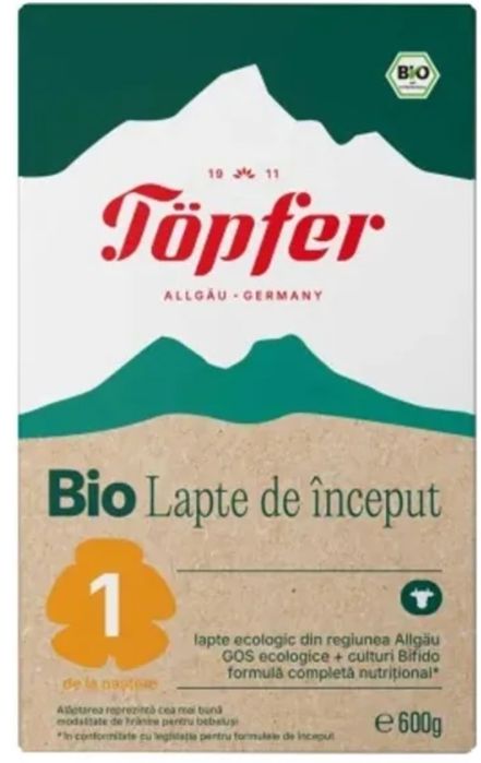 Vând lapte praf Topfer Bio 1