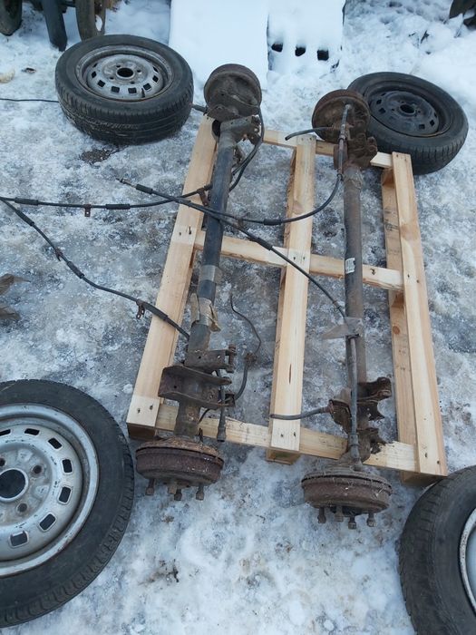 Axa/punte remorca matiz