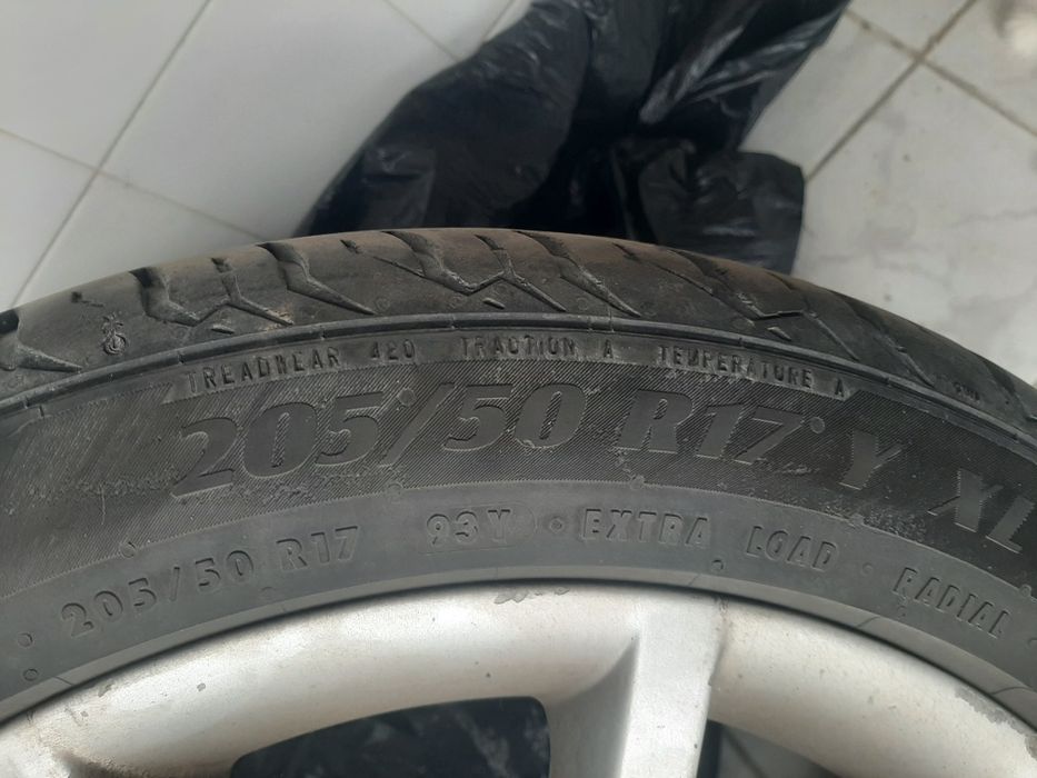 205/17/50 джанти с летни гуми
